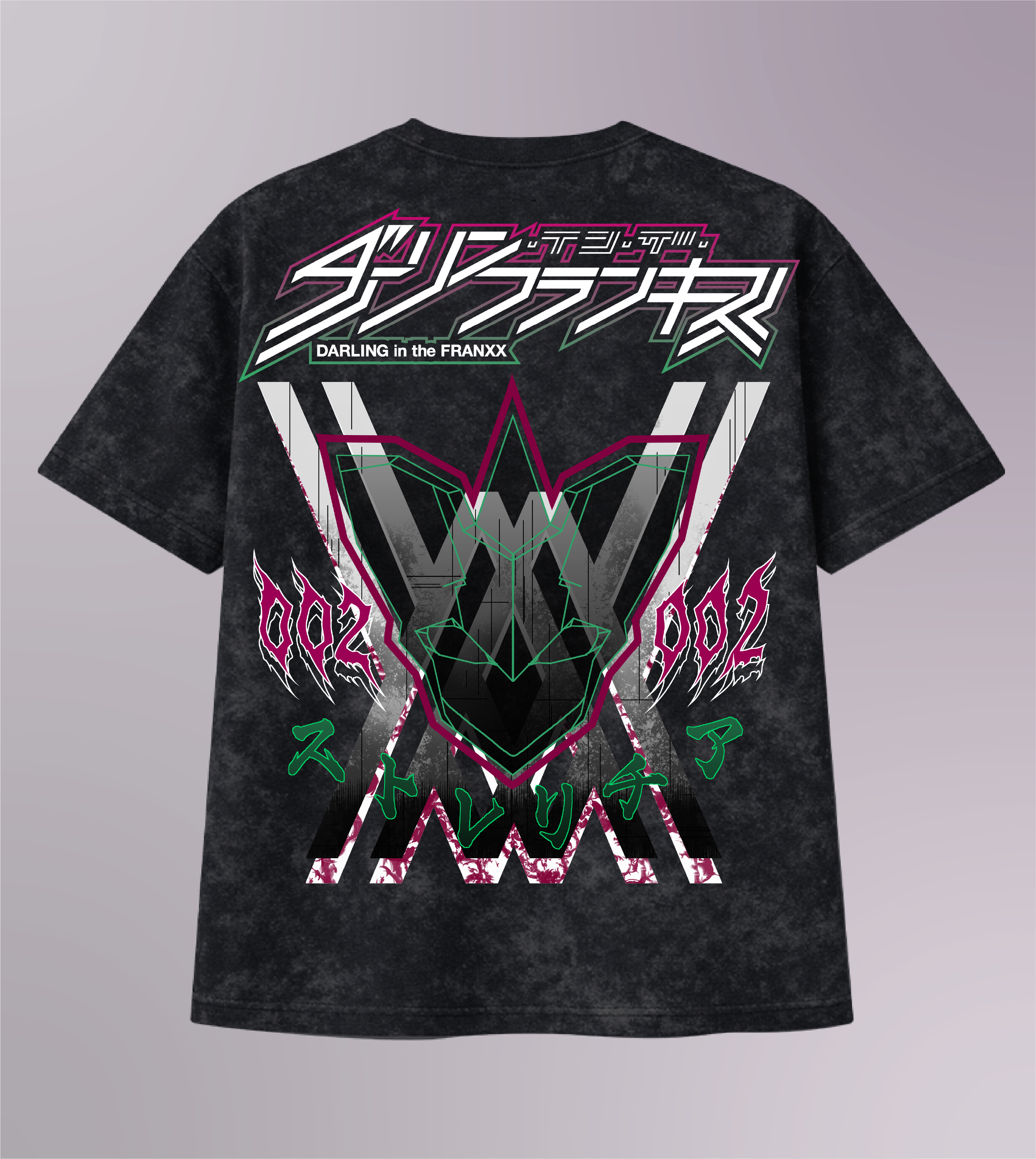 Blank Oversize ZERO TWO-UPSET